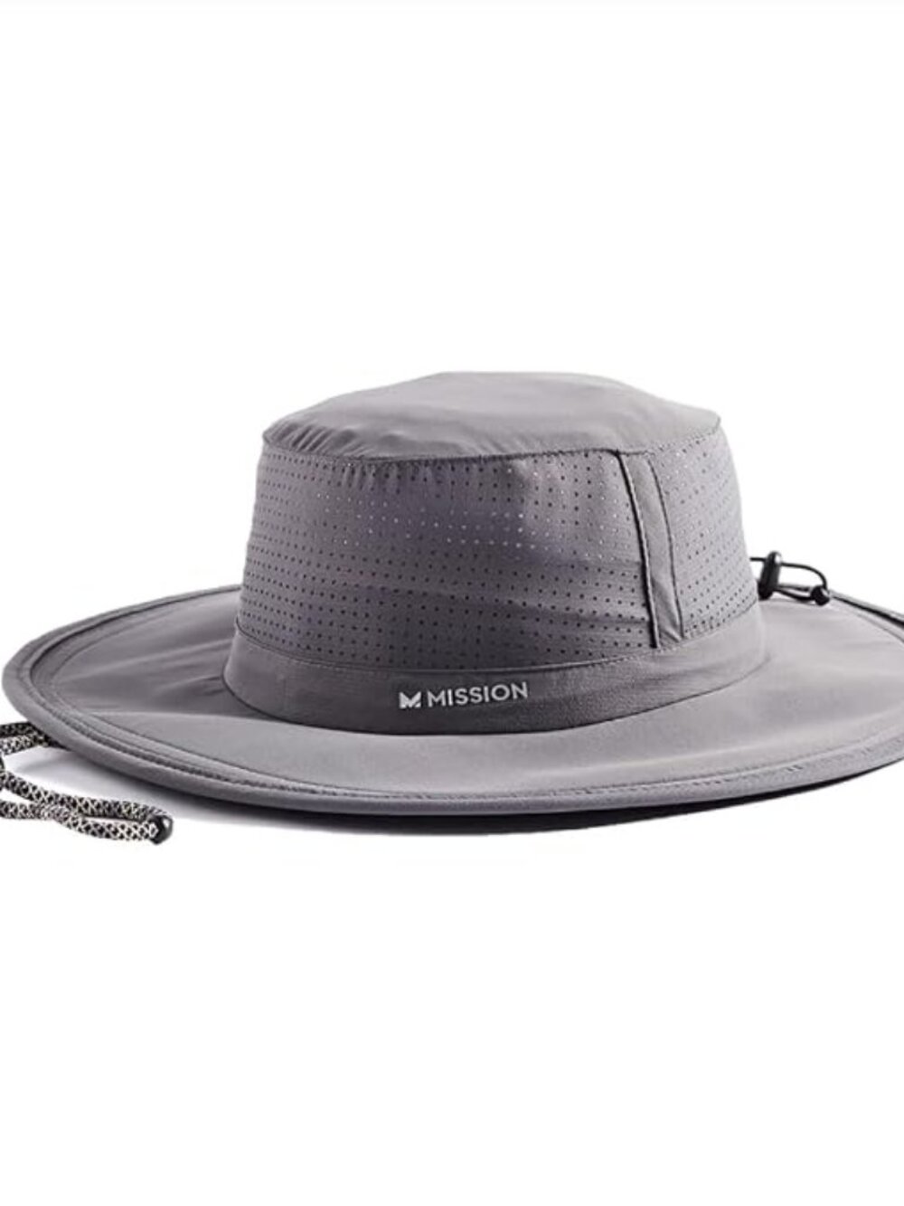 Mission Cooling Anywhere Boonie Hat Dark Gray Adult O/S UPF50